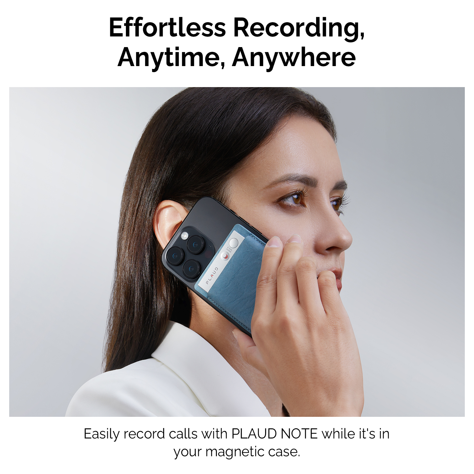 Plaud Note MagSafe 收納皮套