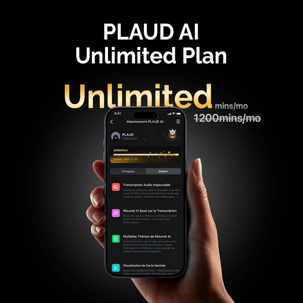 PLAUD AI 年度無限計劃